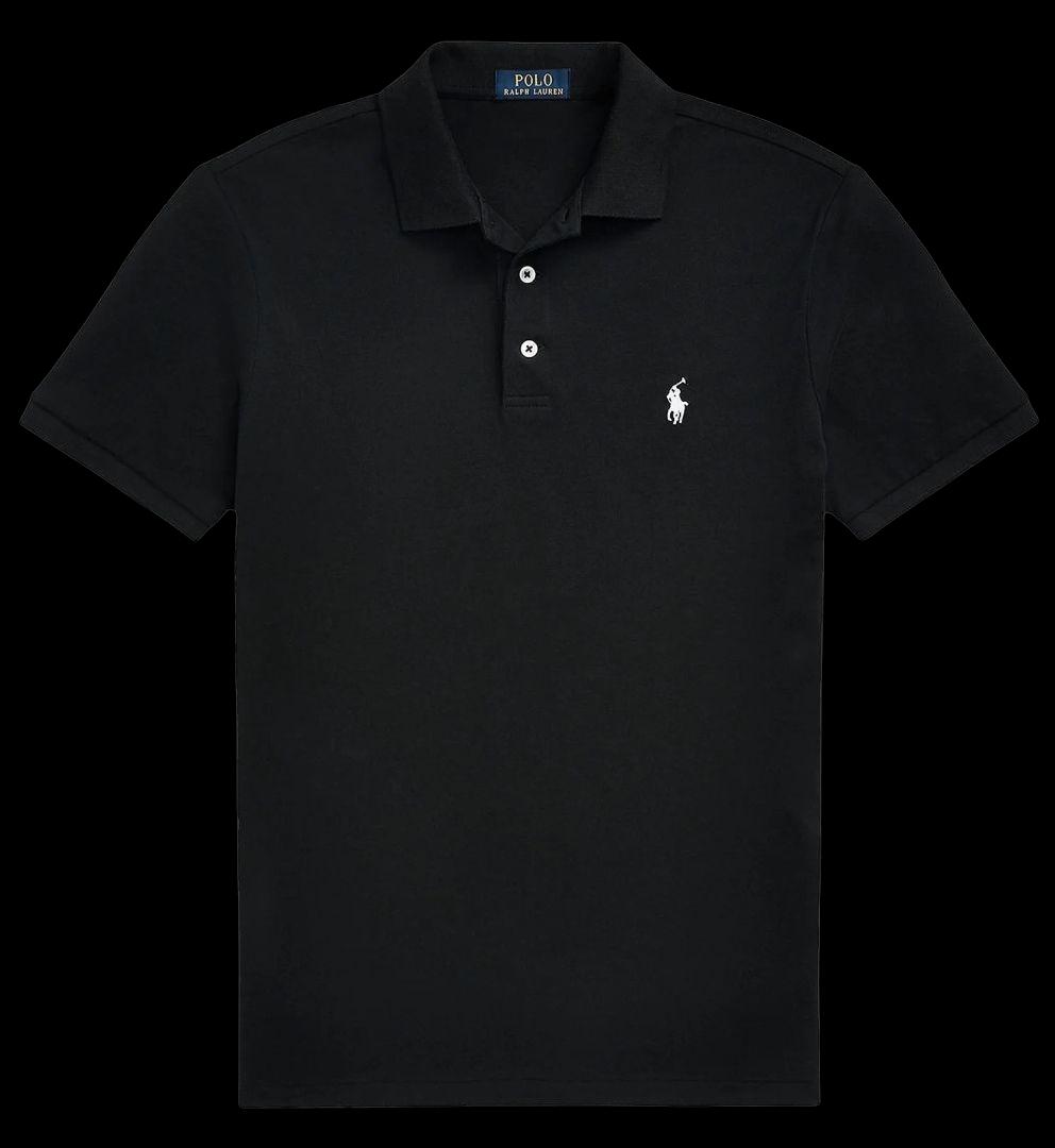 Polo in piqué stretch Ralph Lauren
