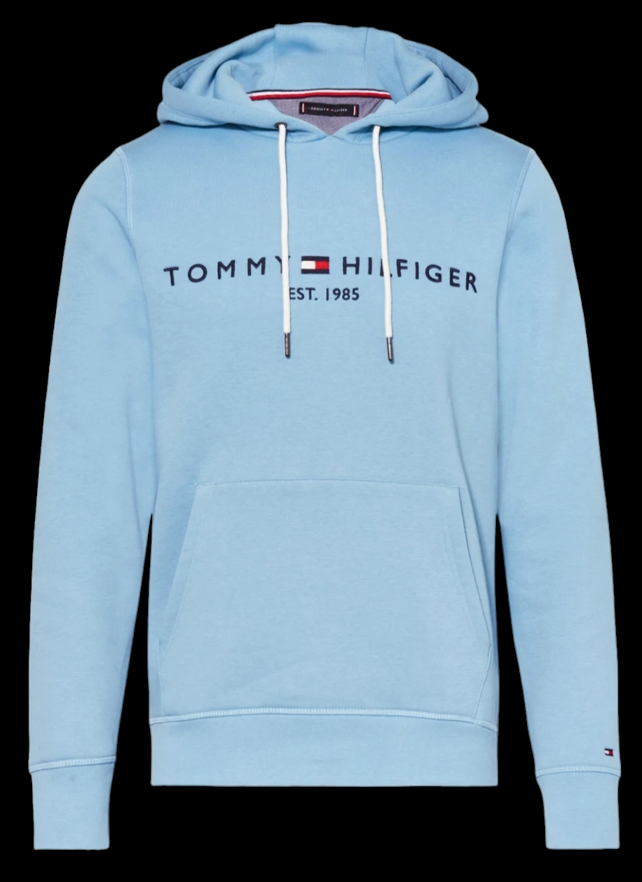 Felpa tommy hilfiger logo sales