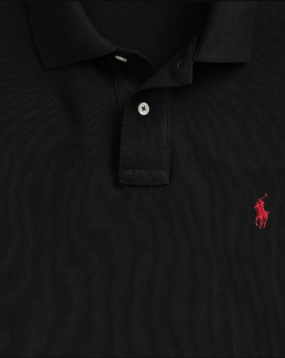 Polo in piqué custom slim fit Ralph Lauren