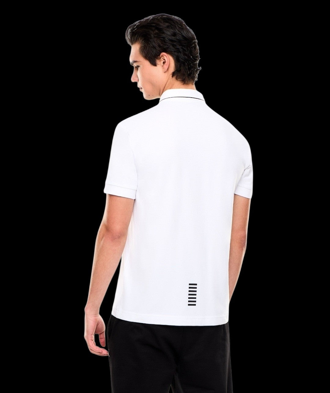 EA7 Emporio Armani polo piquet cotone stretch
