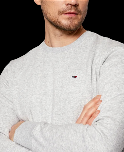 Felpa girocollo Tommy Jeans fleece crew neck