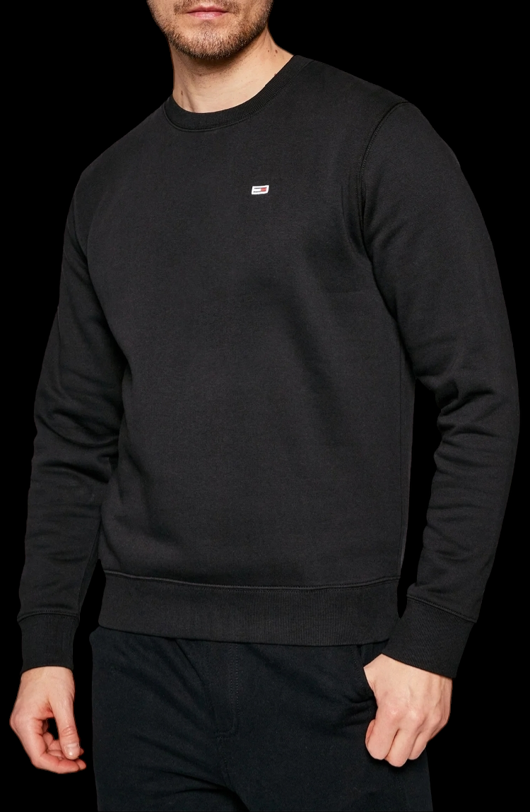 Felpa girocollo Tommy Jeans fleece crew neck