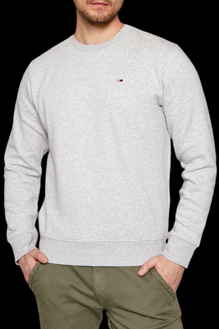 Felpa girocollo Tommy Jeans fleece crew neck