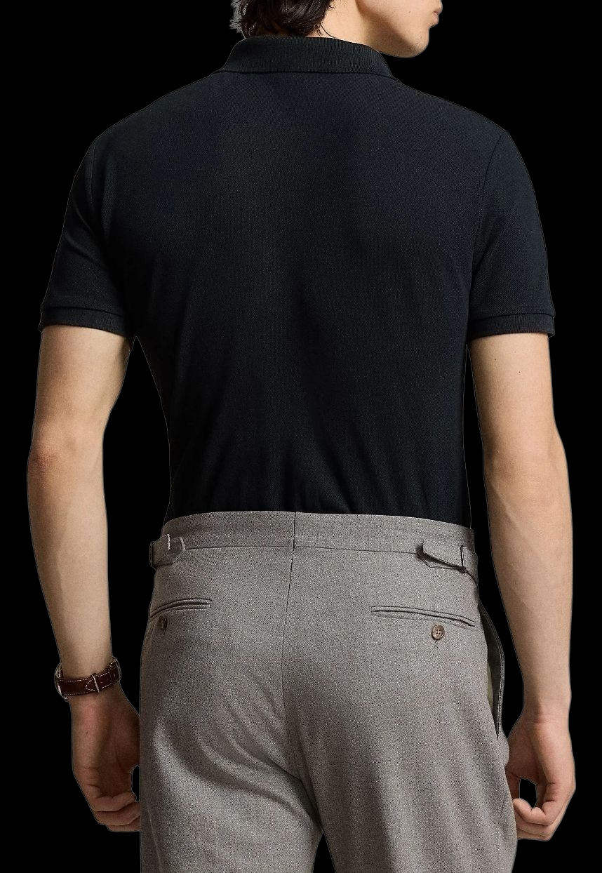 Polo in piqué stretch Ralph Lauren