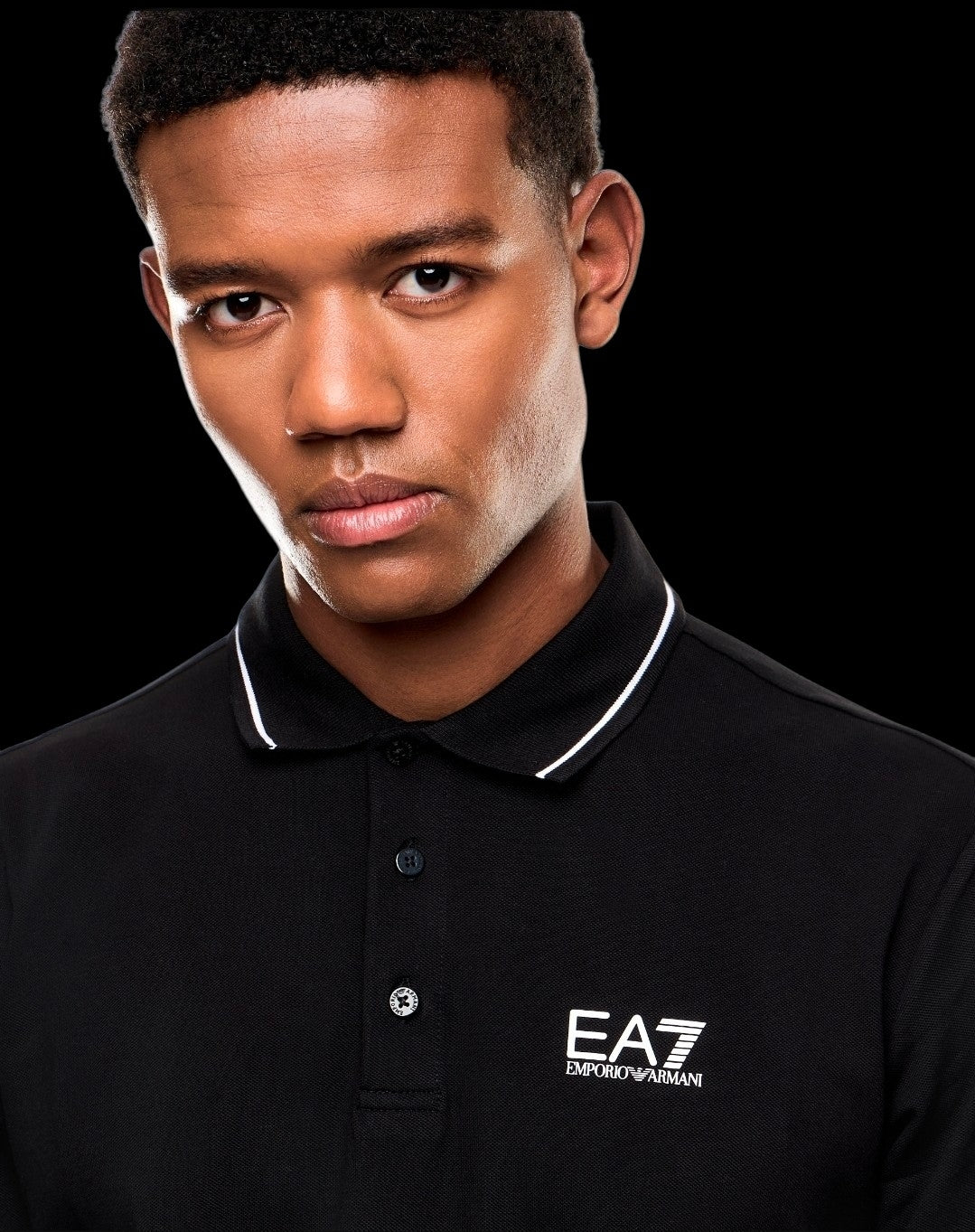 EA7 Emporio Armani polo piquet cotone stretch