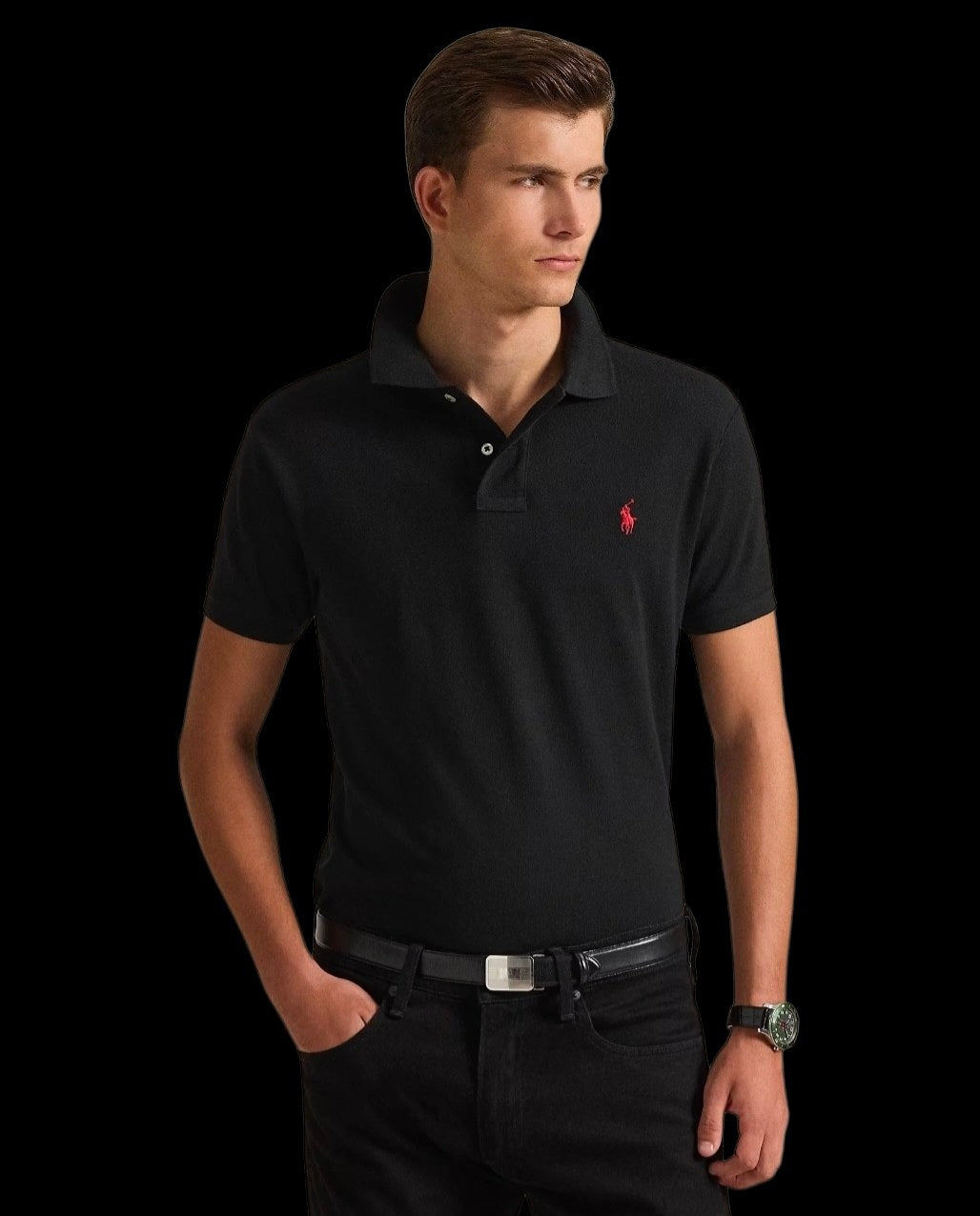 Polo in piqué slim fit Ralph Lauren