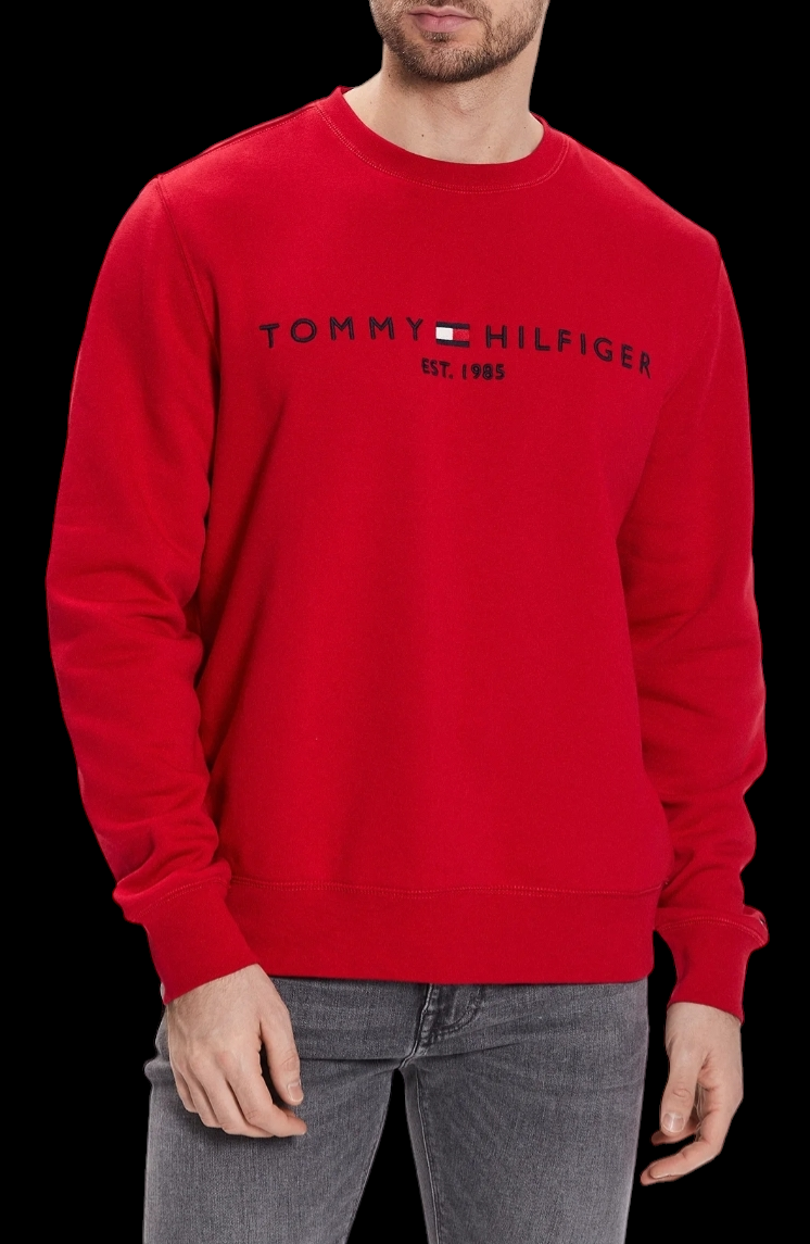 Felpa girocollo Tommy Hilfiger blend logo