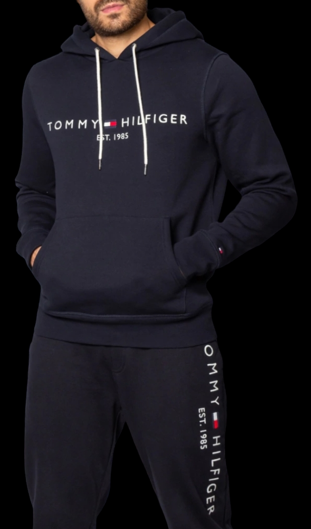 Felpa con cappuccio Tommy Hilfiger logo hoody