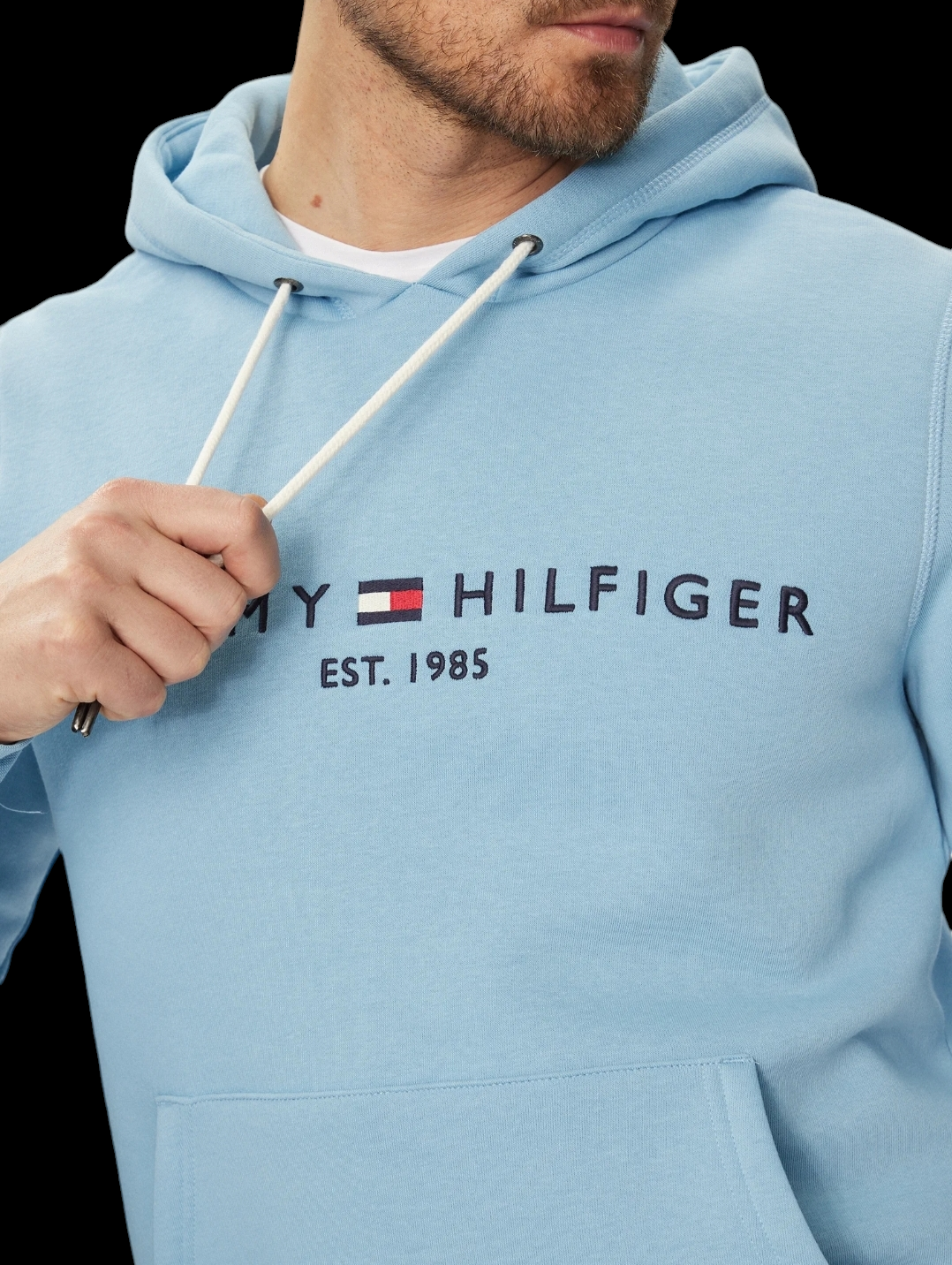 Felpa con cappuccio Tommy Hilfiger logo hoody