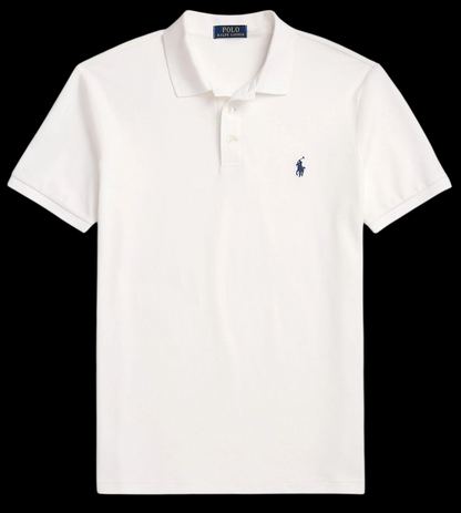 Polo in piqué stretch Ralph Lauren