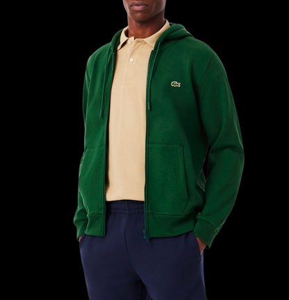 Felpa zip con cappuccio Lacoste SH9626