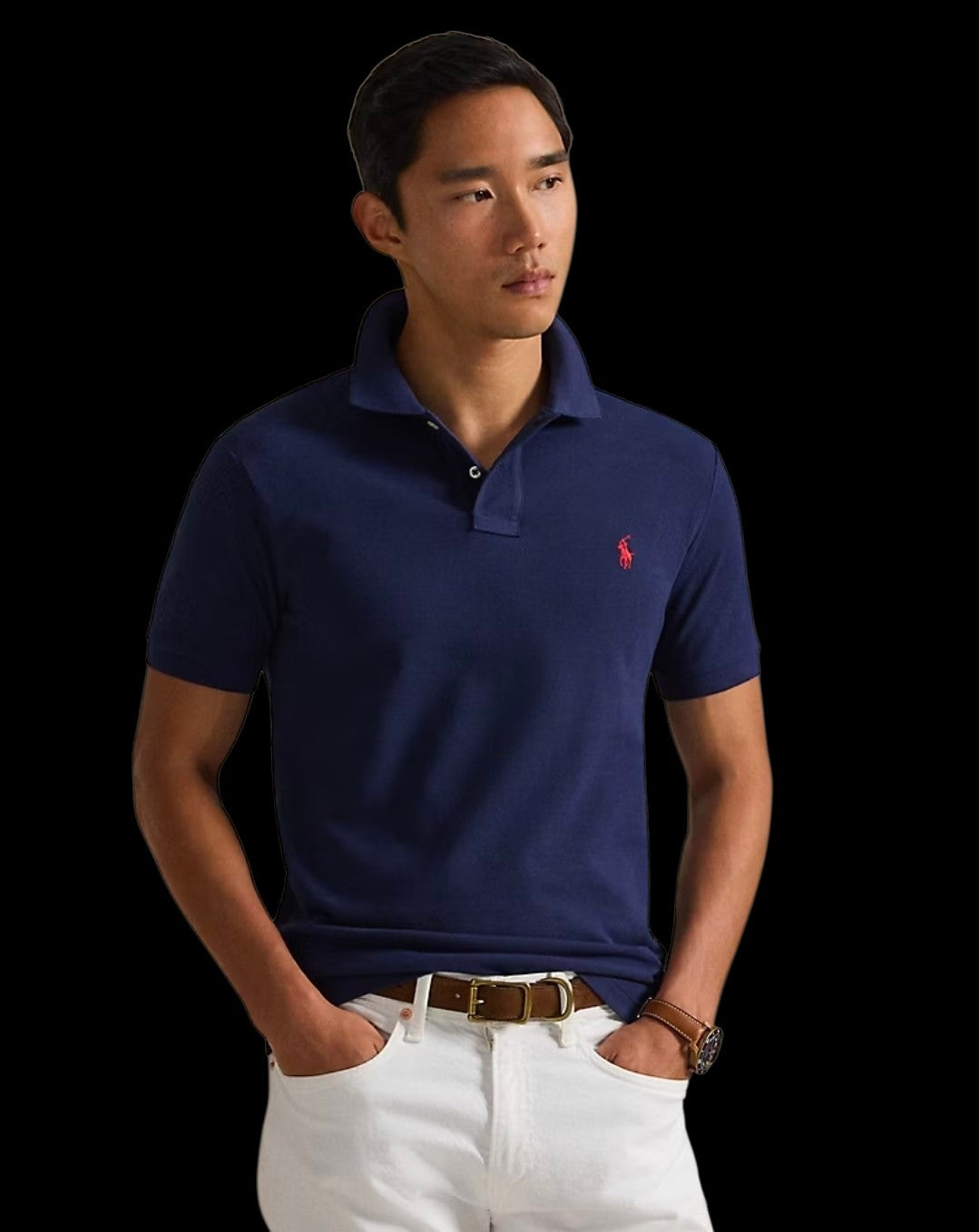 Polo in piqué slim fit Ralph Lauren