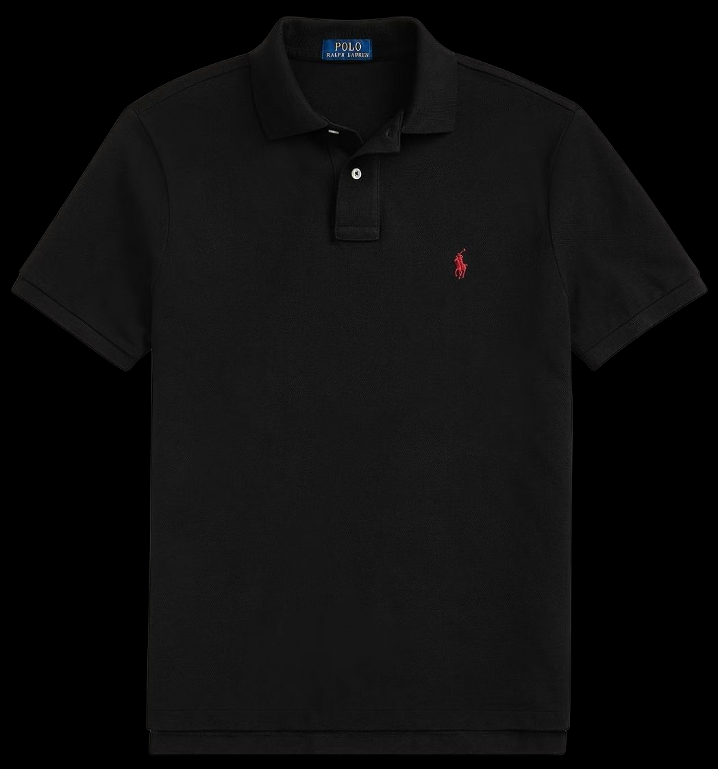 Polo in piqué custom slim fit Ralph Lauren