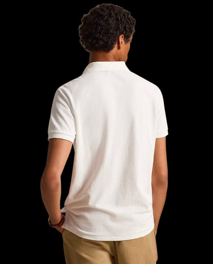 Polo in piqué custom slim fit Ralph Lauren