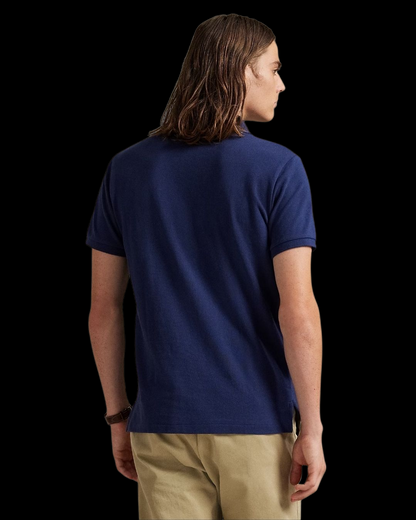 Polo in piqué custom slim fit Ralph Lauren