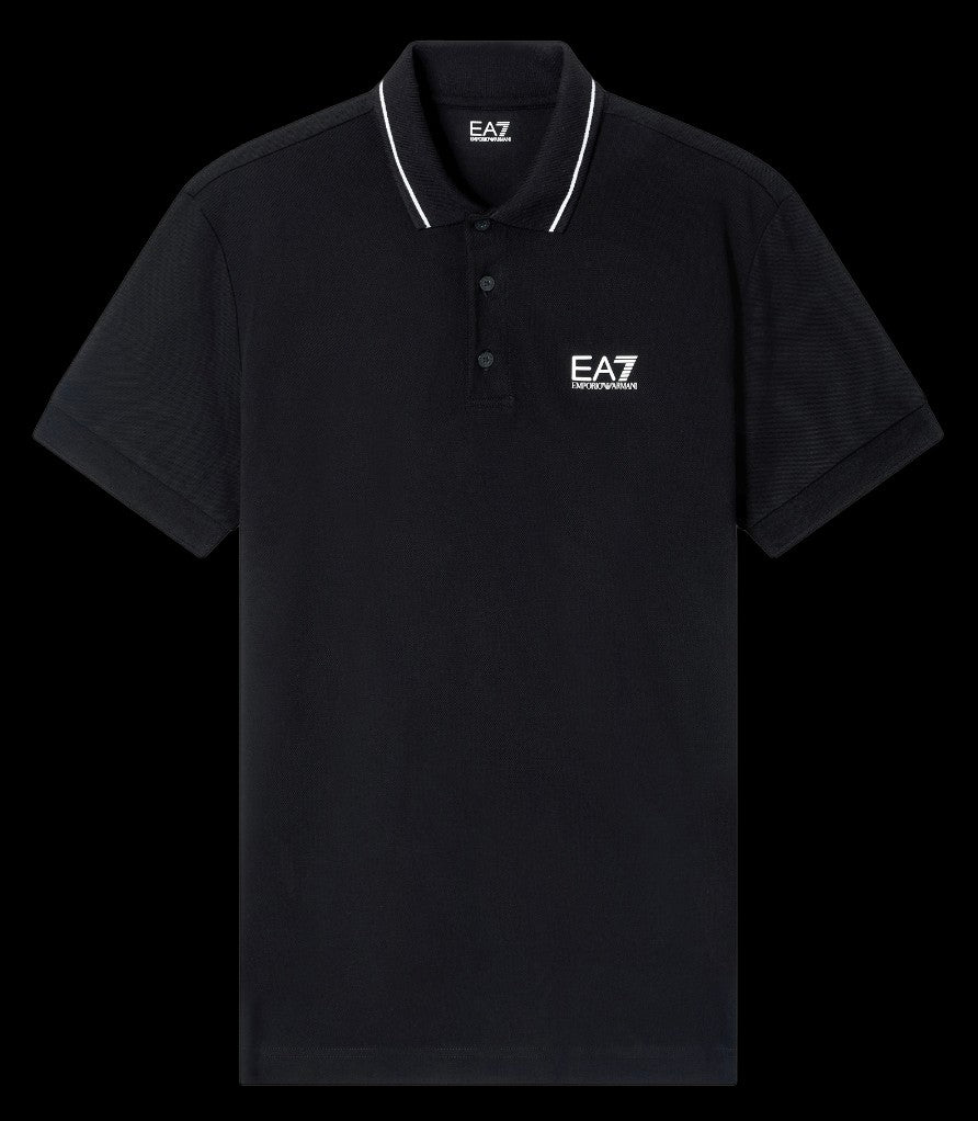 EA7 Emporio Armani polo piquet cotone stretch