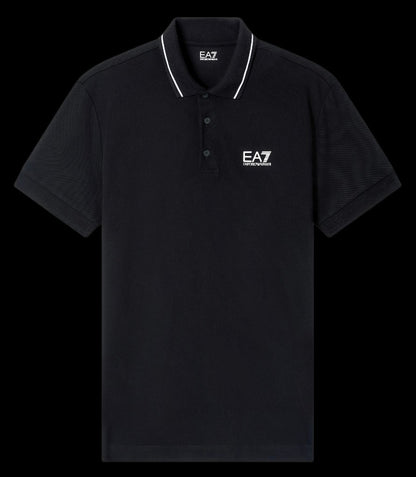 EA7 Emporio Armani polo piquet cotone stretch