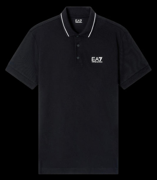 EA7 Emporio Armani polo piquet cotone stretch