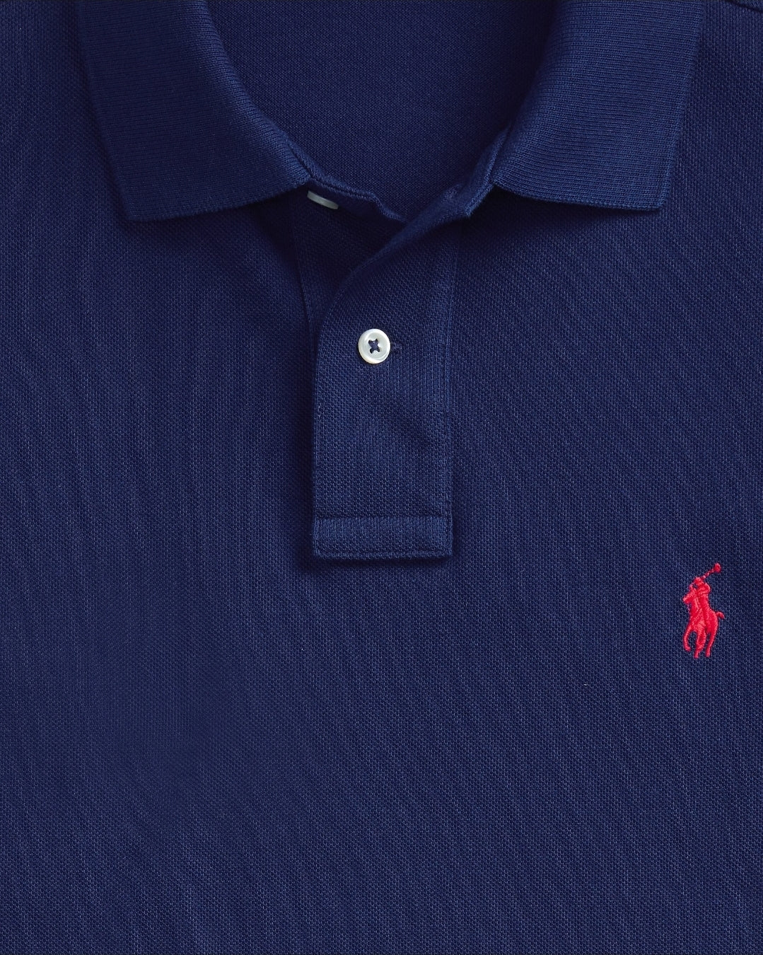 Polo in piqué custom slim fit Ralph Lauren